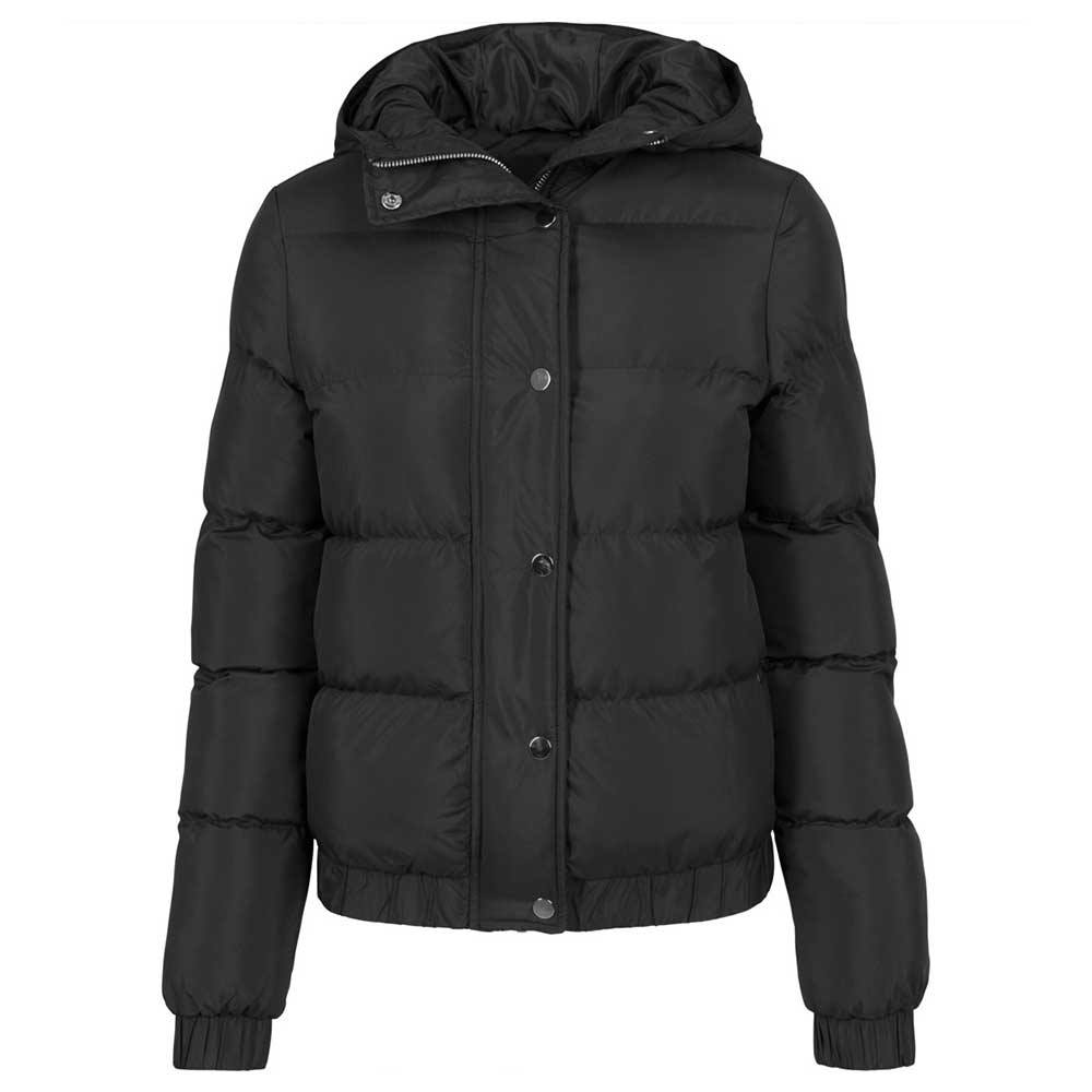 Urban Classics - Hooded Puffer jacket - Black Product image